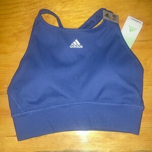Adidas Rib Long Sports Bra- Brand New